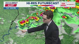 Strong storms expected today in Kentucky, Indiana | July 21, 2026 Noon weather