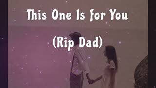 This One Is for You lyrics - David Guetta YUNG CITY ( RIP DAD) Feat. Zara Larsson - Past lives