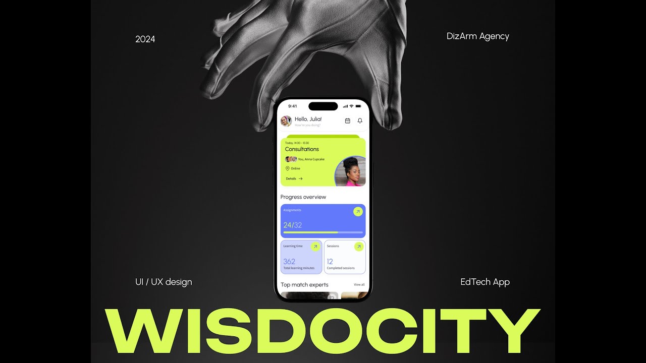 Innovation UX/UI Design | EdTech platform | IOS App | ShowReel