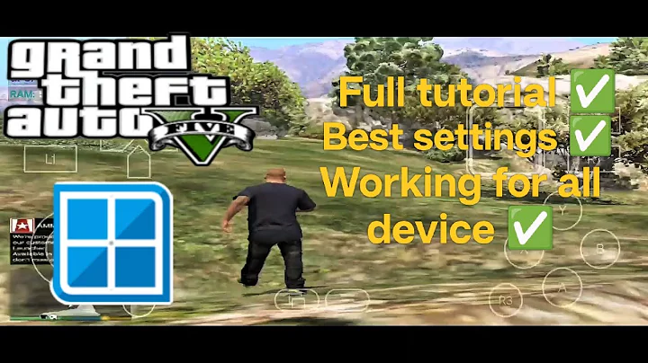 Best settings with full tutorial for Gta 5 (40gb) lite on winlator ludashi || windows ||