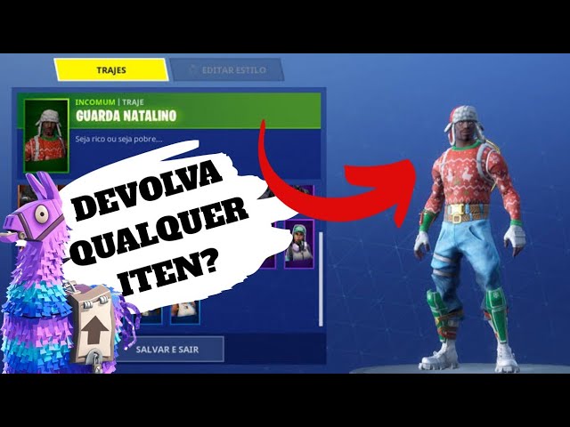 Como conseguir o reembolso ou devolver compras da Loja de Itens no Fortnite  - Suporte de Fortnite