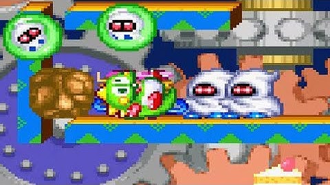 Playing Bubble Bobble 2 - Bubble Symphony (PS) untill run out continues