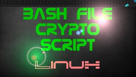 Encrypting & Decrypt Files With A Password In Linux