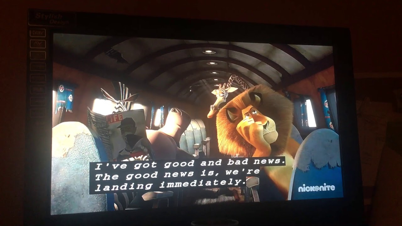 Madagascar 2 the bad news is we’re crash landing YouTube