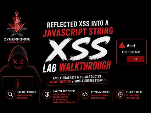 Reflected XSS into a JavaScript String | PortSwigger Lab Walkthrough