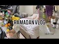 Ramadan vlog   groceries recipes    