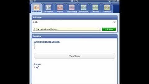 iPad Apps For Kids: Mathway