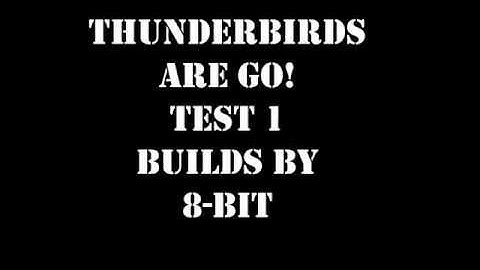 Minecraft Thunderbird 2 Flight Test