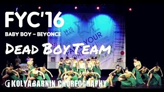 Baby Boy - Beyonce | FYC'16 | @KolyaBarnin choreography