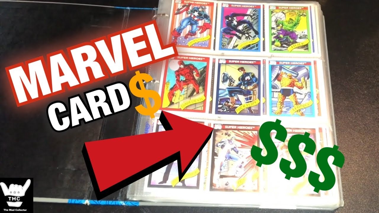 My ENTIRE Impel Marvel Universe Series 1 & 2 Trading Cards Collection From  The 90s! PSA Worthy?? - YouTube