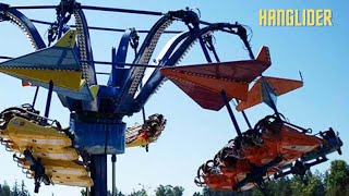 hanglider at wild waves