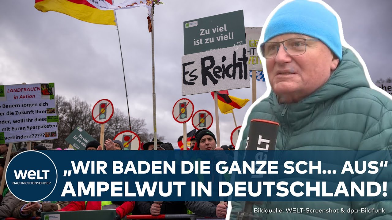 DEUTSCHLAND: Umfrage-Klatsche für die Ampel!  Vier von fünf Bundesbürgern mit Regierung unzufrieden