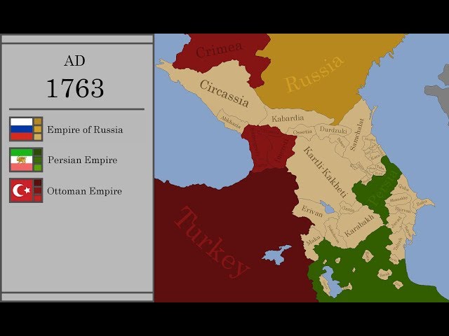 The History of the Caucasus : Every Year - YouTube