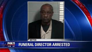 Metter funeral director arrested