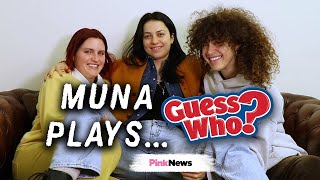 Queer band MUNA play Guess Who