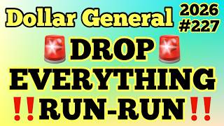 2026#227‼️🚨‼️Dollar General Couponing🚨DROP EVERYTHING‼️RUN-RUN‼️MUST WATCH👀👀