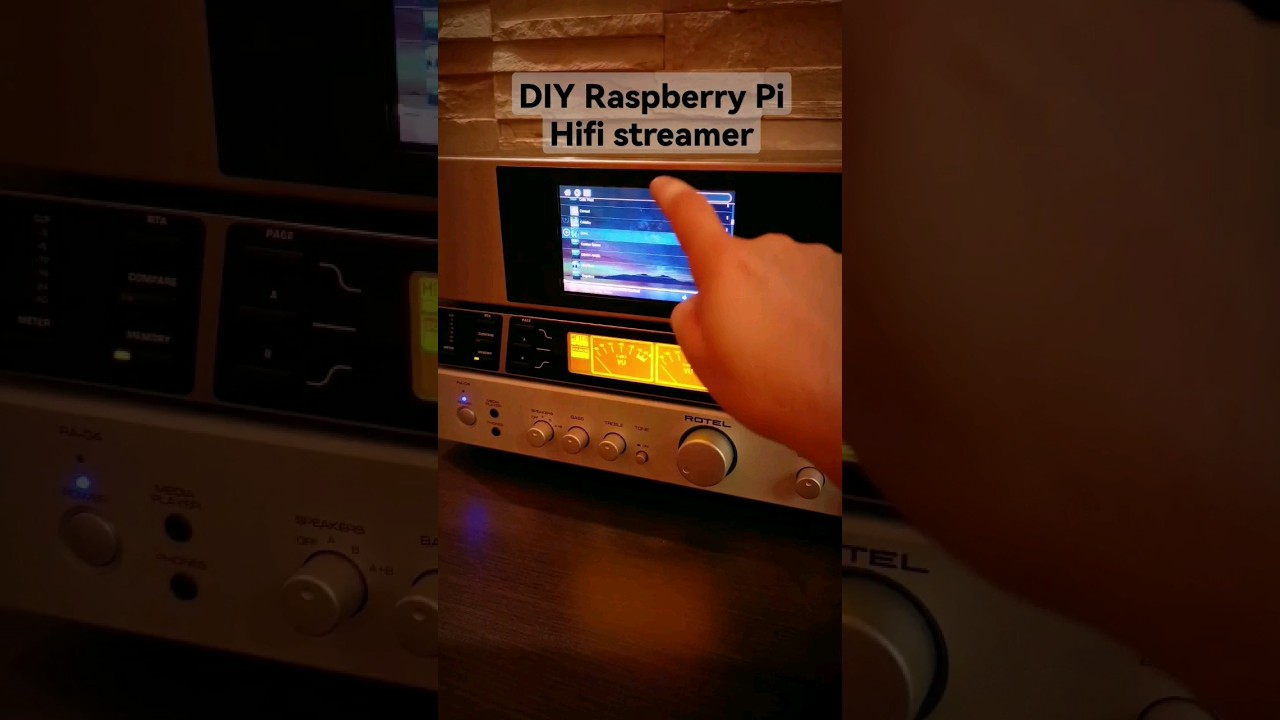 DIY Raspberry Pi Hifi streamer