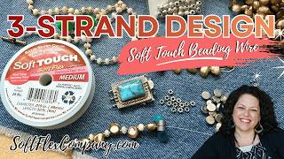 3-Strand Jewelry Tutorial Pearls, Mixed Metals & a Statement Clasp: Free Spirit Beading with Kristen screenshot 4