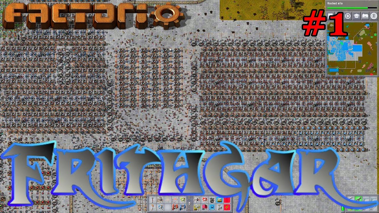 Let's Play Factorio #1: My Beltless Factory! - YouTube