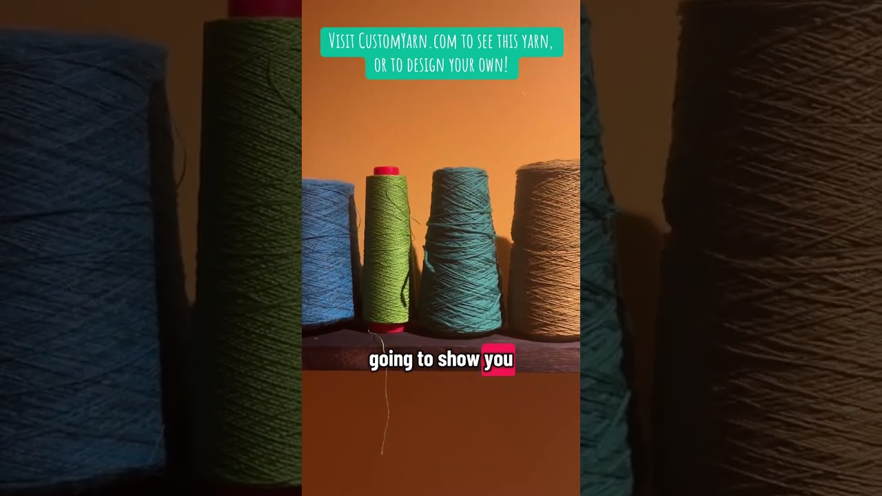 New Yarn Being Designed!