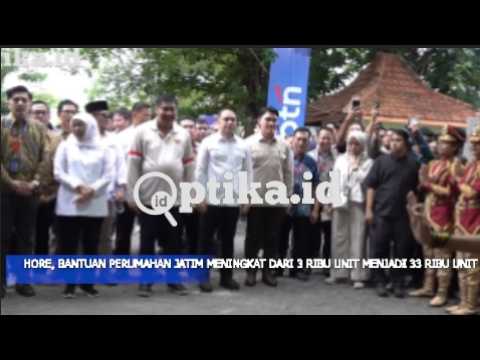 HORE, BANTUAN PERUMAHAN JATIM MENINGKAT MENJADI 33 RIBU UNIT