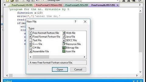 FORTRAN  program of transpose of a matrix and additions of two matrix