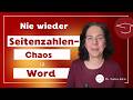 Abschnitte in Word formatieren