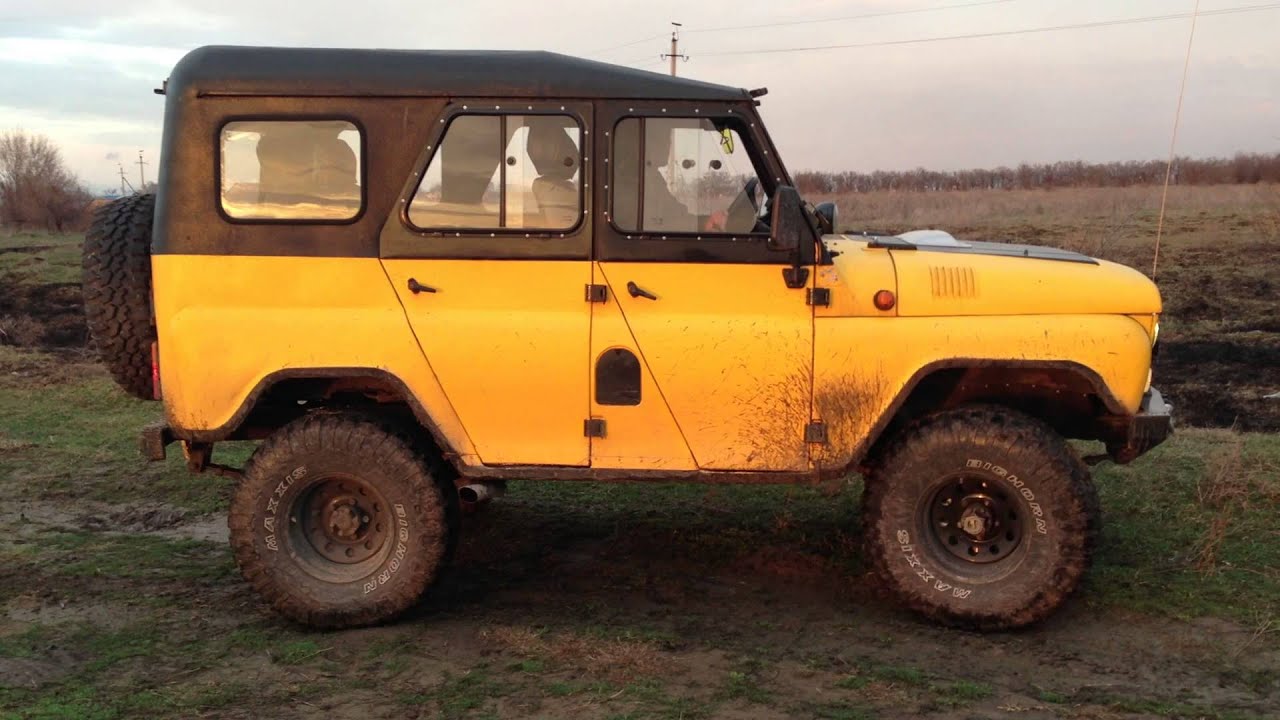 Тест драйв УАЗ 469 Турбо-бобик - YouTube