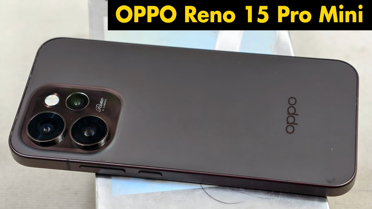 OPPO Reno 15 Pro Mini Unboxing & First Impressions 🔥| Camera, Display & Features