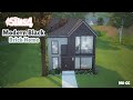 Modern Black Brick Home | The Sims 4 Speed Build