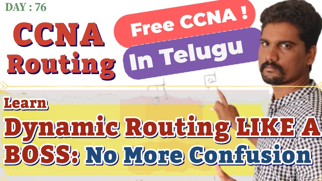Free CCNA Telugu | Dynamic Routing Explained IN ONE GO: RIP, OSPF, EIGRP & BGP – in 50 Minutes!