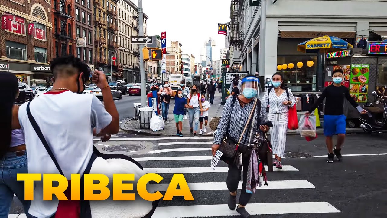 ⁴ᴷ⁶⁰ Walking NYC : Tribeca, Manhattan (September 25, 2020) - Narrated