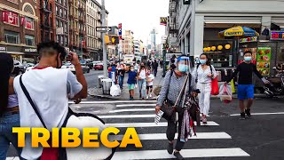 ⁴ᴷ⁶⁰ Walking NYC : Tribeca, Manhattan (September 25, 2020) - Narrated