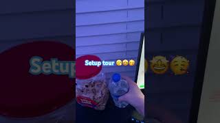 Setup tour #phonkmusic #setup #fortnite #animalcrackers #teamwater #keyboardmouse #ethernetcable #pc