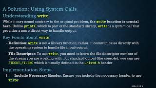 How to Print to Console in C Without Using Standard Libraries