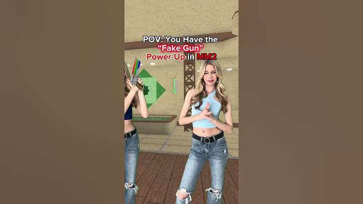 POV: You Have The "FAKE GUN" POWER UP In MM2...