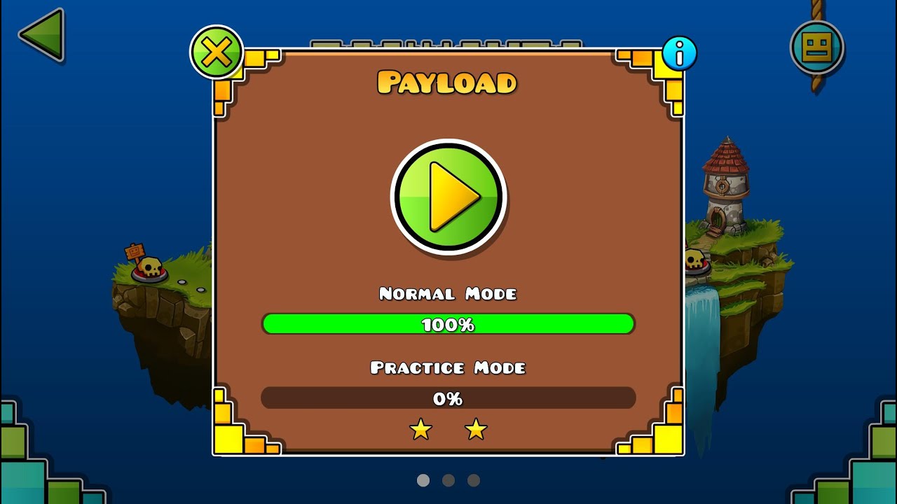 Payload - Geometry Dash World (Nivel 1 Mundo 1) | Geometry Dash - YouTube