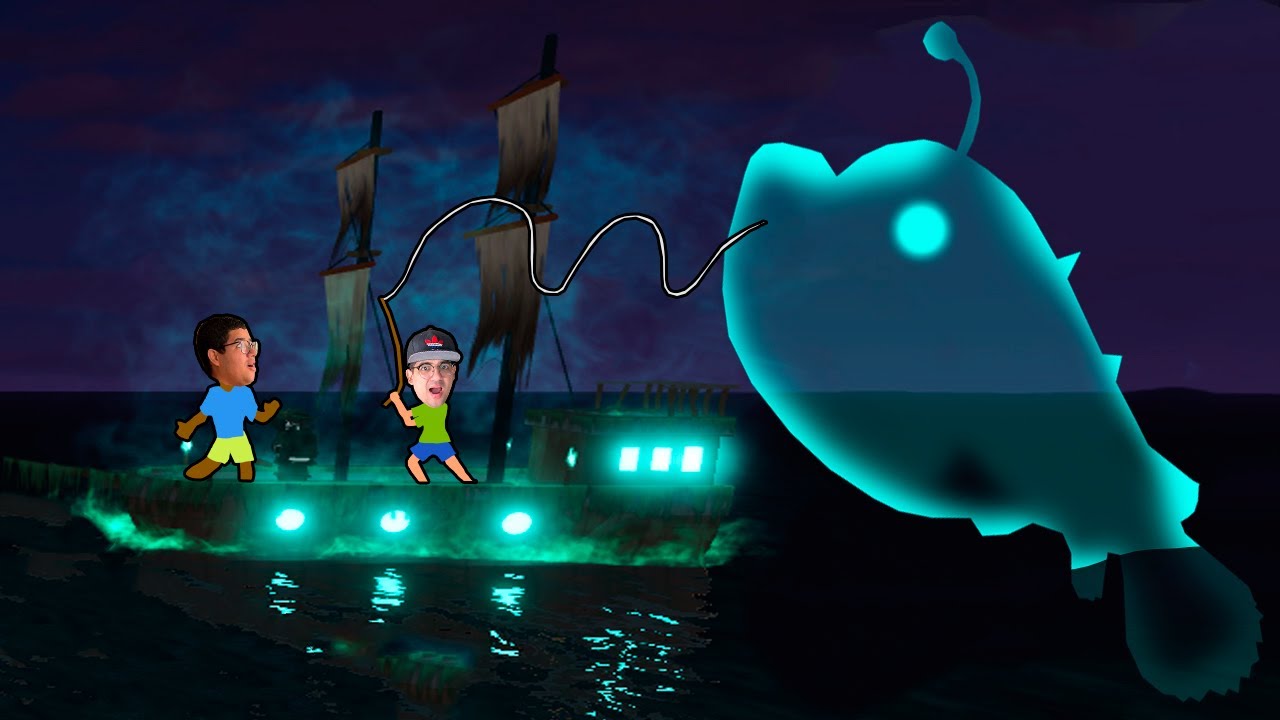 PESCAMOS PEIXES JAMAIS VISTOS NO NAVIO FANTASMA QUE SURGIU!!