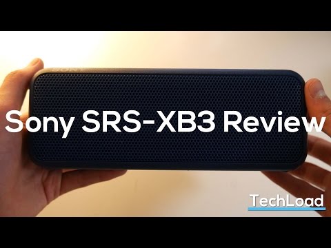 Sony SRS-XB3 Bluetooth Speaker Review