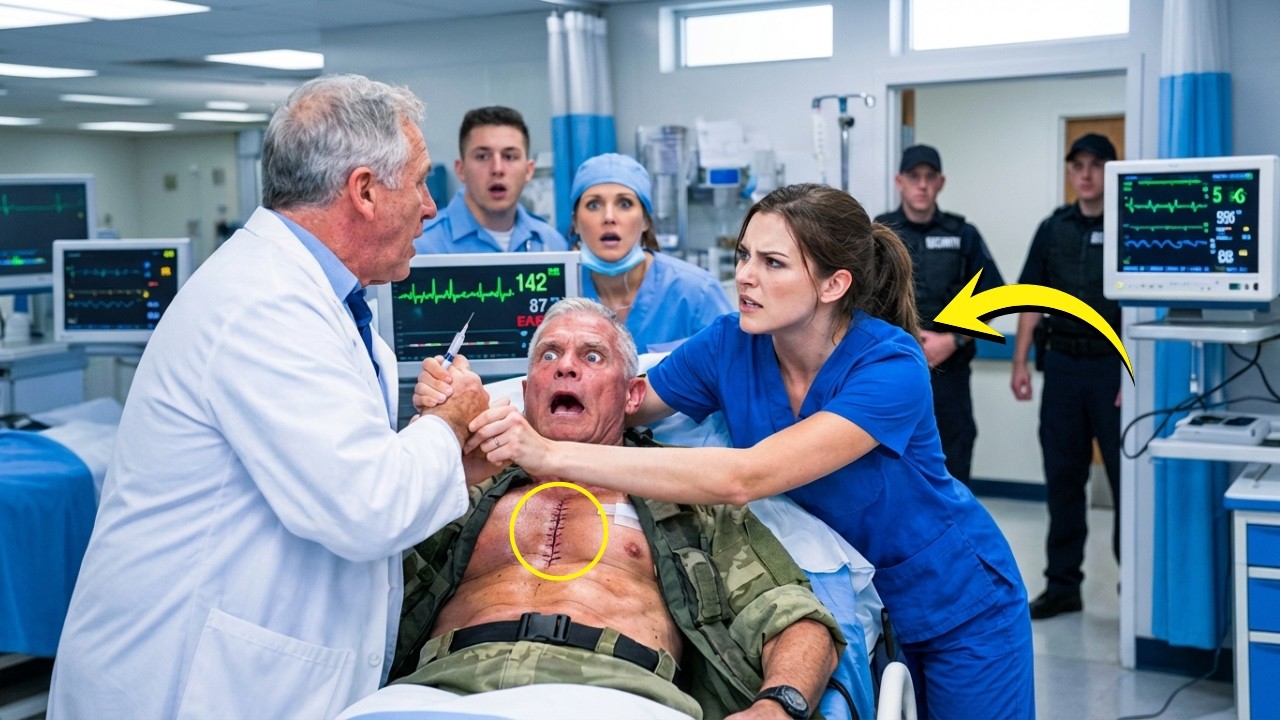 Rookie Nurse Saved the Dying Admiral — Twenty Minutes Later Two CIA Agents Walked Into the Ward