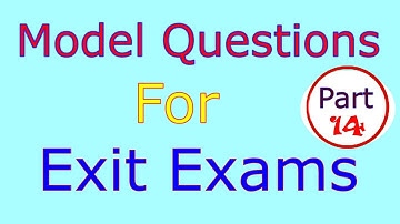Question Bank 15: Model Questions for Exit Exam. Plant Pathology (Part 2)