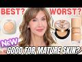 3 Best &amp; Worst NEW Foundations for Mature Skin | 2026 Foundation Roundup
