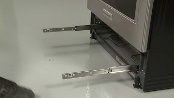 Kitchenaid Electric Slide-In Range Left Warming Drawer Rail Replacement W11131365