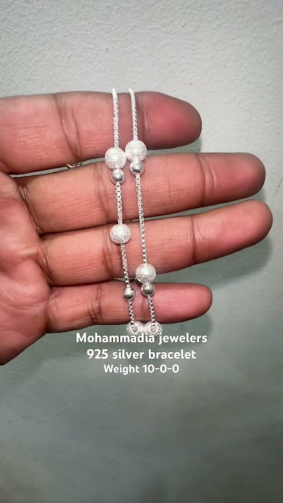 Mohammadia jewelers| 925 silver bracelet #goldjewellery #jewelry #925silver #italy