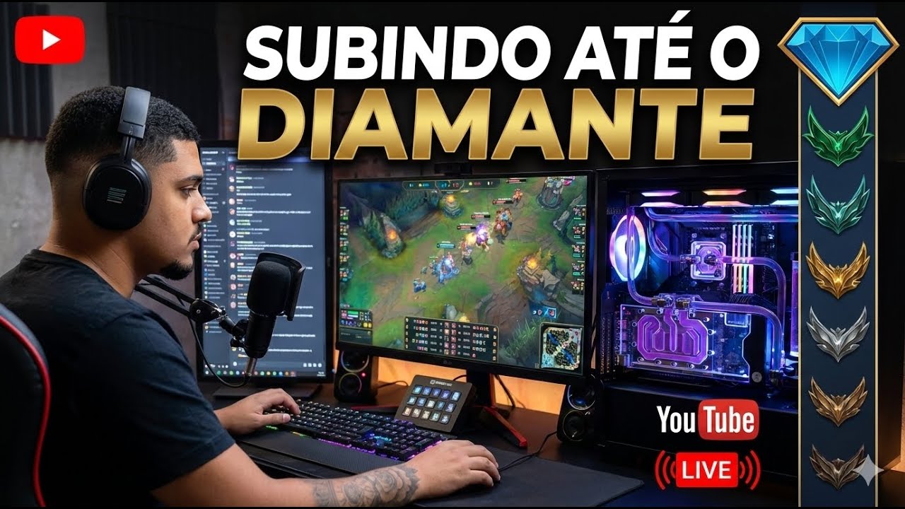LIVE INFINITA SUBINDO ATÉ PLATINA 
