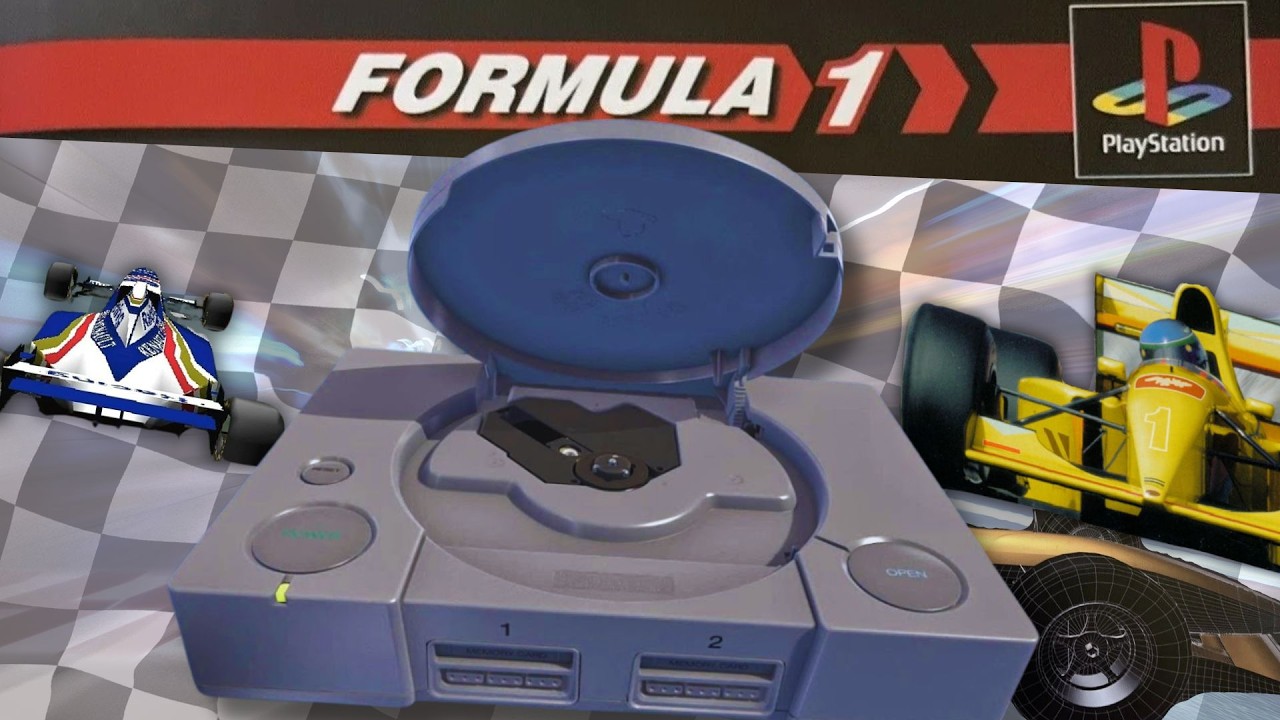 The First Real Authentic Racing Game on PlayStation - Formula 1 - YouTube