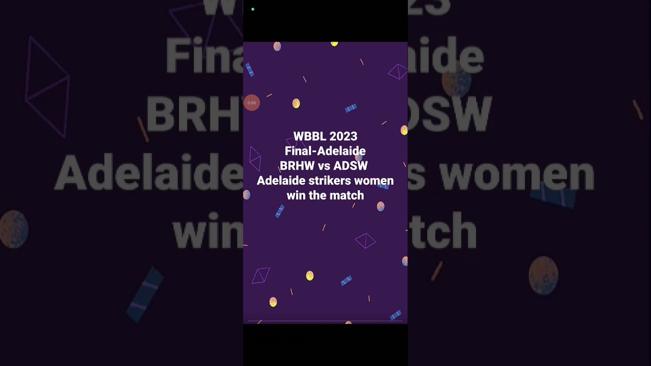 BRHW vs ADSW final match 2023