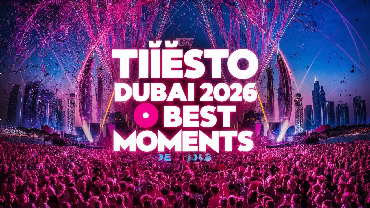 Tiësto Dubai 22 Jan 2026 • Top EDM Live Set Highlights | Be Beach DXB