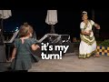 Annika wants the stage for herself  toddler learns traditional kerala dance