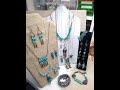 Finished Jewelry Showcase, Bargain Bead Box Feb 2021, Spring Rain